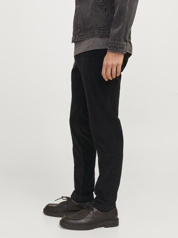 JACK & JONES Tapered Hose in Schwarz