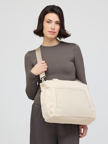 Kapten & Son Shopper 'Hellvi Cloud Medium'‌‌‌‌‌‌‌‌ in Weiß: Vorderseite