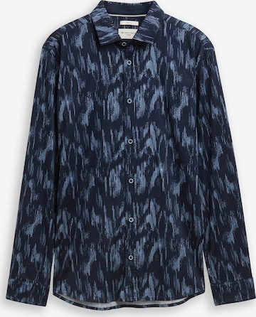 Chemise TOM TAILOR en bleu : devant