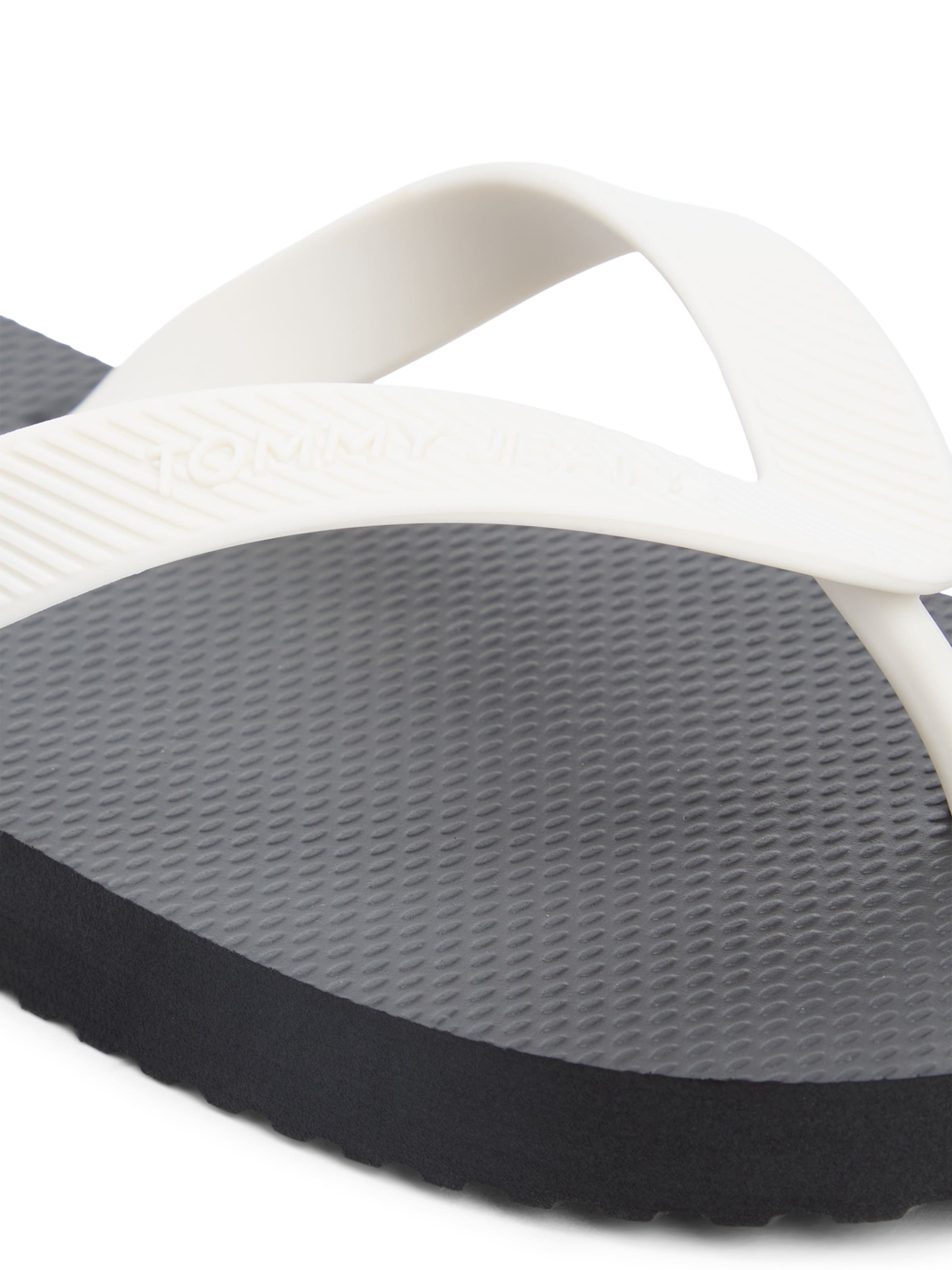 Tommy Jeans Ujjelválasztó-pántos szandál - fekete