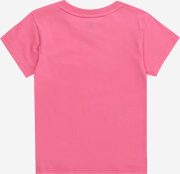 Tricou 'TREFOIL' de la ADIDAS ORIGINALS pe roz