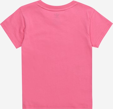 ADIDAS ORIGINALS T-Shirt 'TREFOIL' in Pink