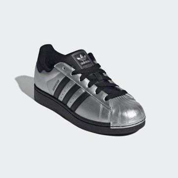 Baskets basses 'Superstar II' ADIDAS ORIGINALS en argent