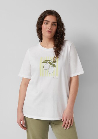 s.Oliver Shirt in White: front