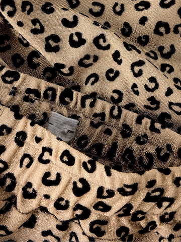 NAME IT - regular Pantalón en marrón