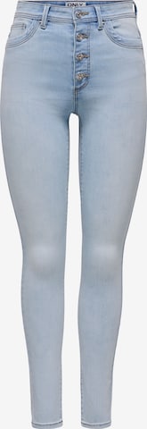 ONLY Skinny Džínsy 'ONLWAUW' - Modrá: predná strana