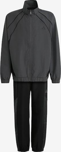 ADIDAS SPORTSWEAR Trainingsanzug 'COLOR BLOCK WOVEN' in 128 in dunkelgrau / schwarz, Produktansicht