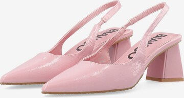 Bianco Slingback Pumps in Pink