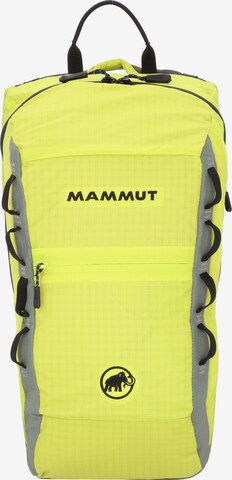 MAMMUT Sports Backpack 'Neon Light' in Green: front