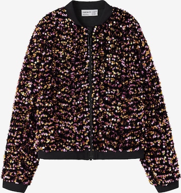 NAME IT - Chaqueta de entretiempo en negro: frente