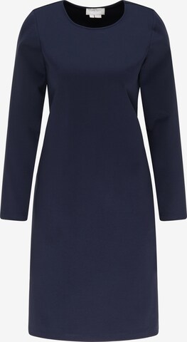 Robe Usha en bleu : devant