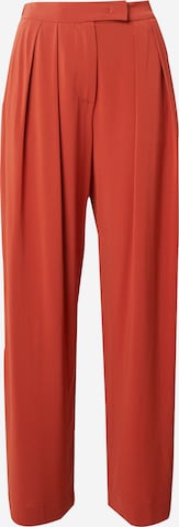 Max Mara Leisure Loose fit Pleat-Front Pants 'GIOCHI' in Red: front