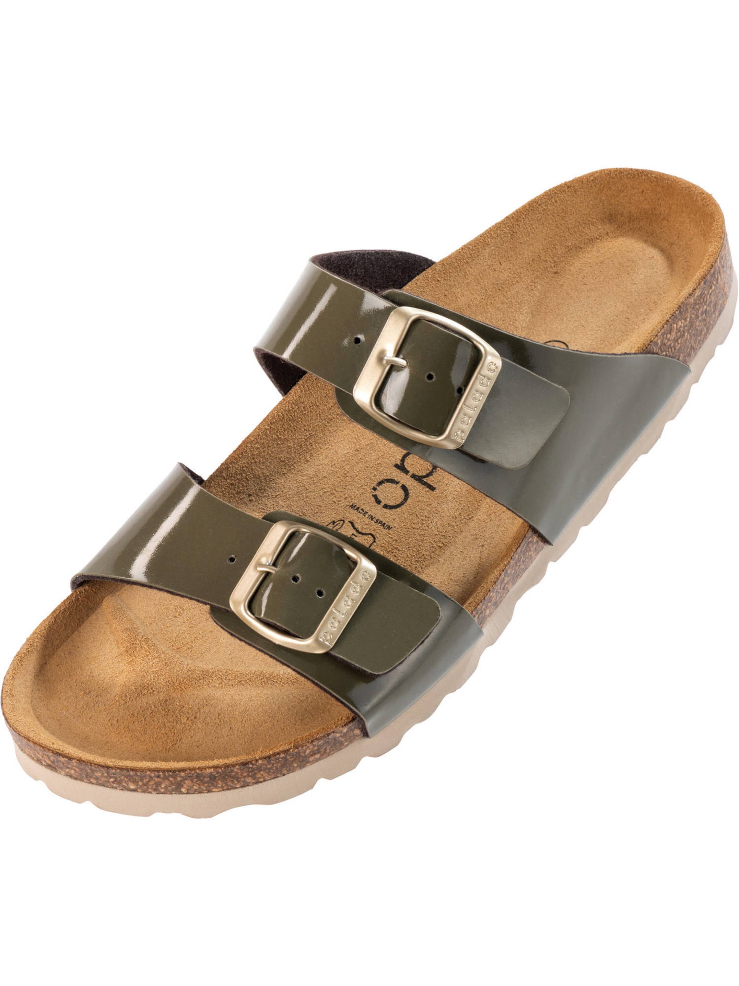 Palado Mule 'Samos PF' in Green: front