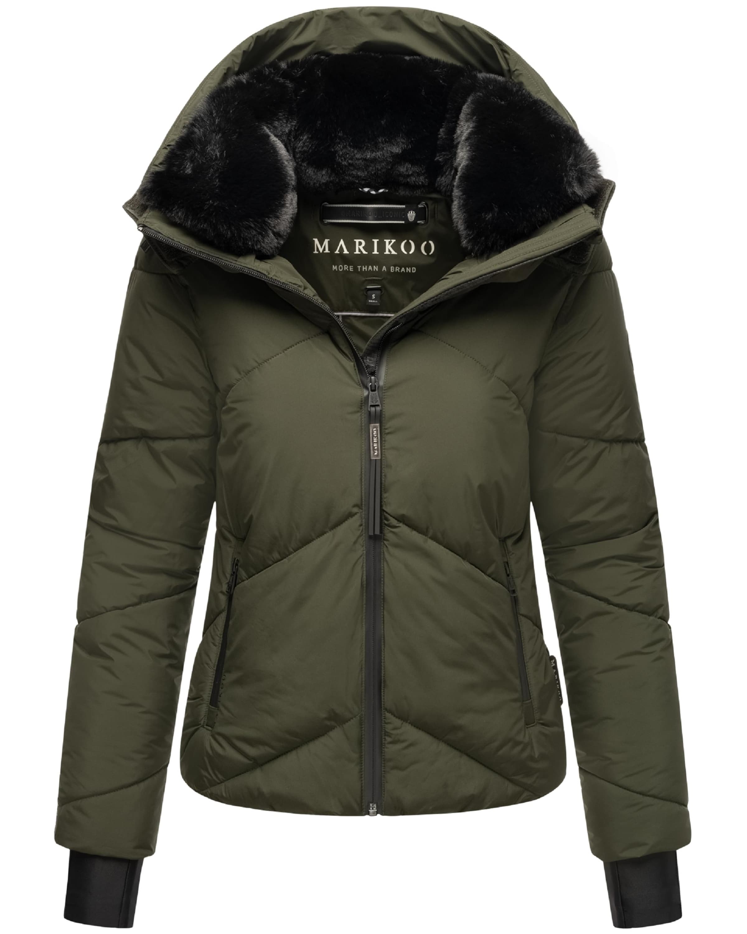 Veste d’hiver 'Simaraa XVI' MARIKOO en vert : devant