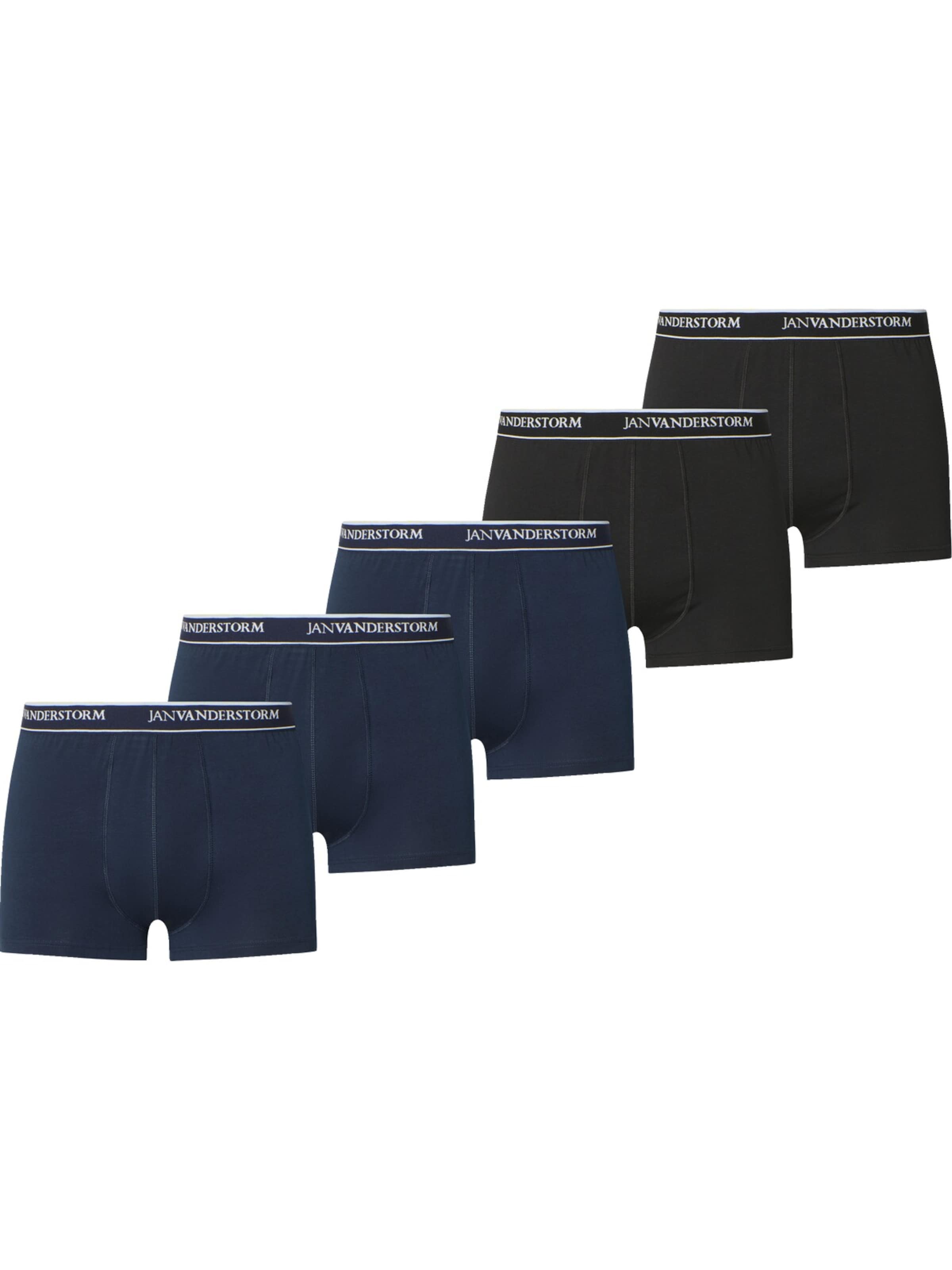 Jan Vanderstorm Boxershort in Blau: Vorderseite