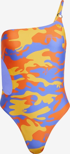 Costum de baie întreg 'Graphic' ADIDAS ORIGINALS pe albastru cobalt / albastru porumbel / galben închis / portocaliu închis, Vizualizare produs