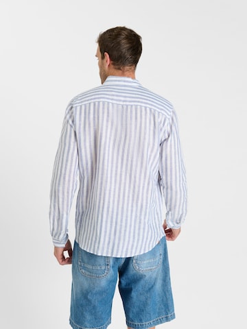 Fit confort Chemise Le Temps Des Cerises en bleu