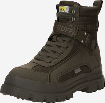 BUFFALO Nauhabootsit 'ASPHA' värissä vihreä: etupuoli
