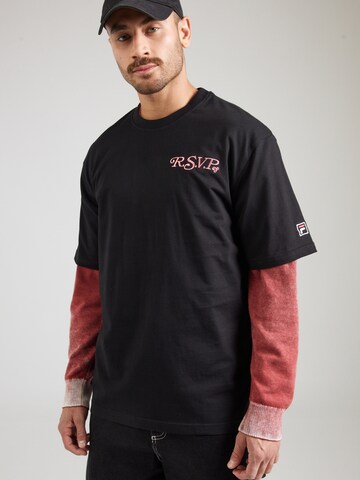 FILA Shirt 'LANGEWEG' in Black