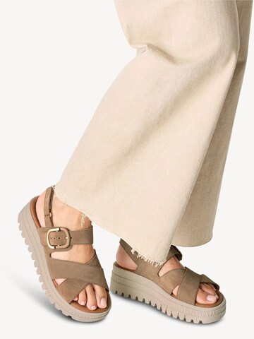 Sandales Tamaris en beige