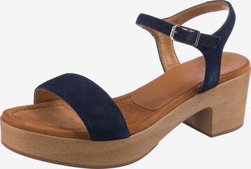 UNISA Strap Sandals 'Irita' in Blue: front