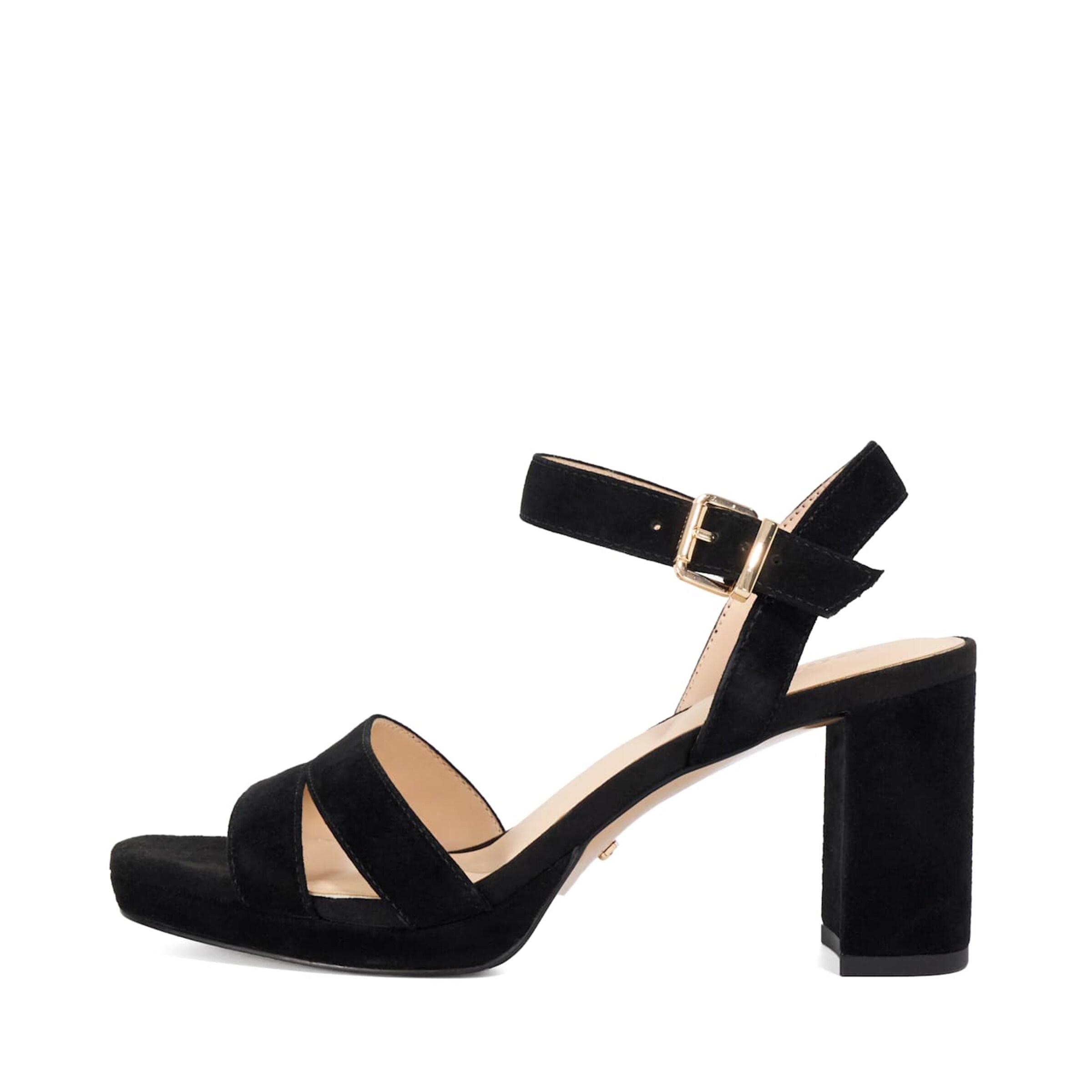 Sandales à lanières 'Manifesting' Dune LONDON en noir