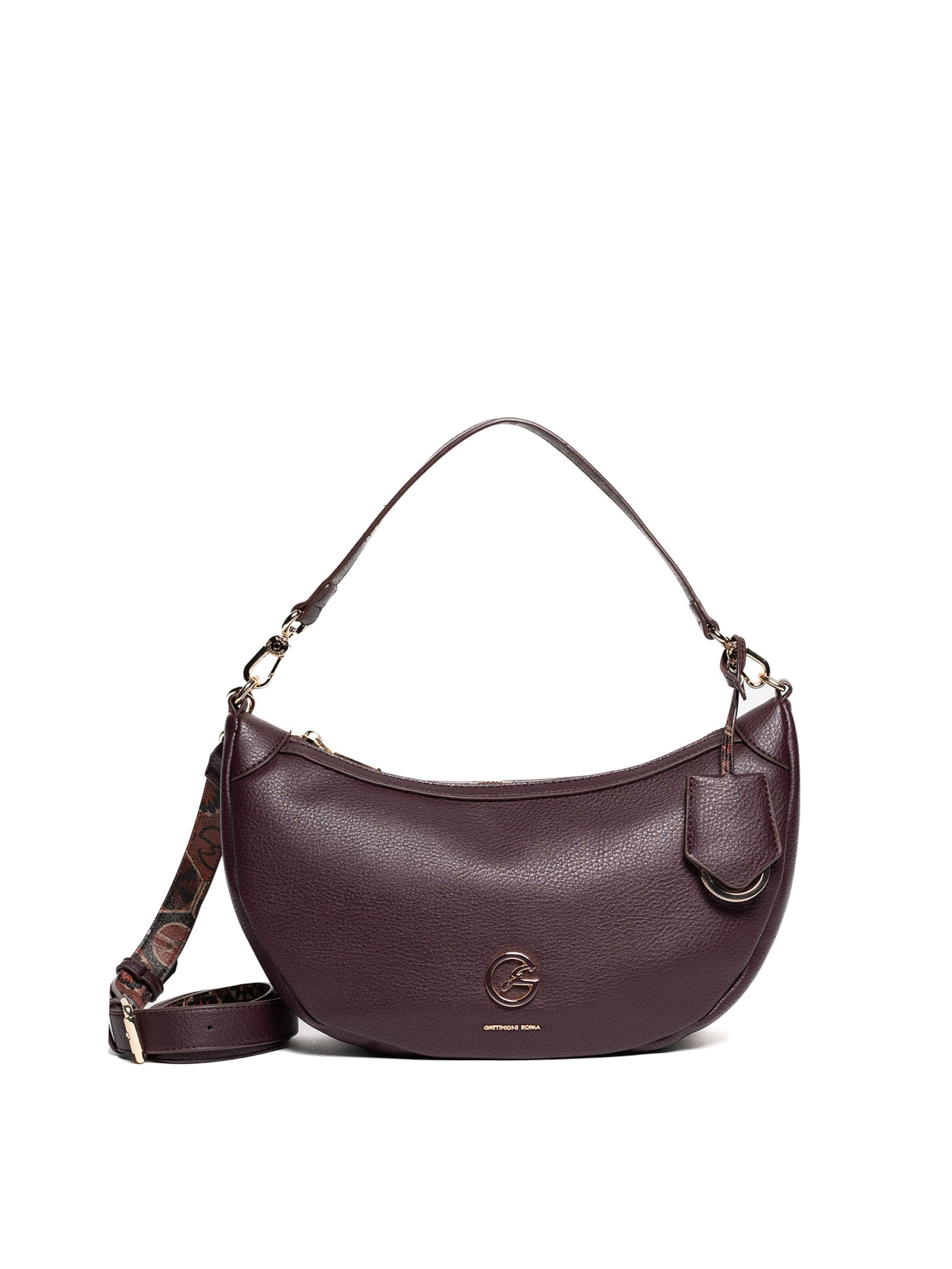 Gattinoni Hobo-Tasche in burgunder, Produktansicht