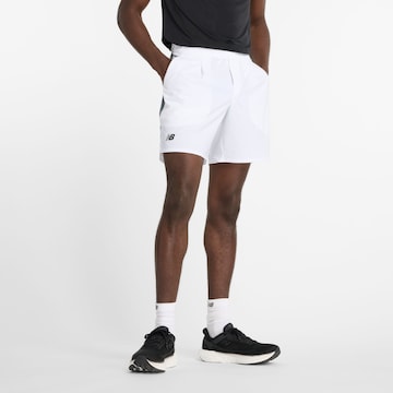 new balance Regular Sportbroek in Wit: voorkant