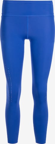 UNDER ARMOUR Skinny Workout Pants 'FlyFast Elite' in Blue: front