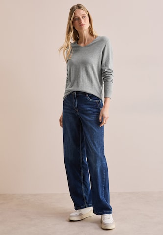 CECIL Feinstrickpullover in Grau