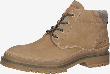 LLOYD Lace-Up Boots in Brown: front