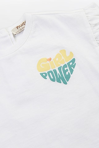 T-Shirt Panço en blanc