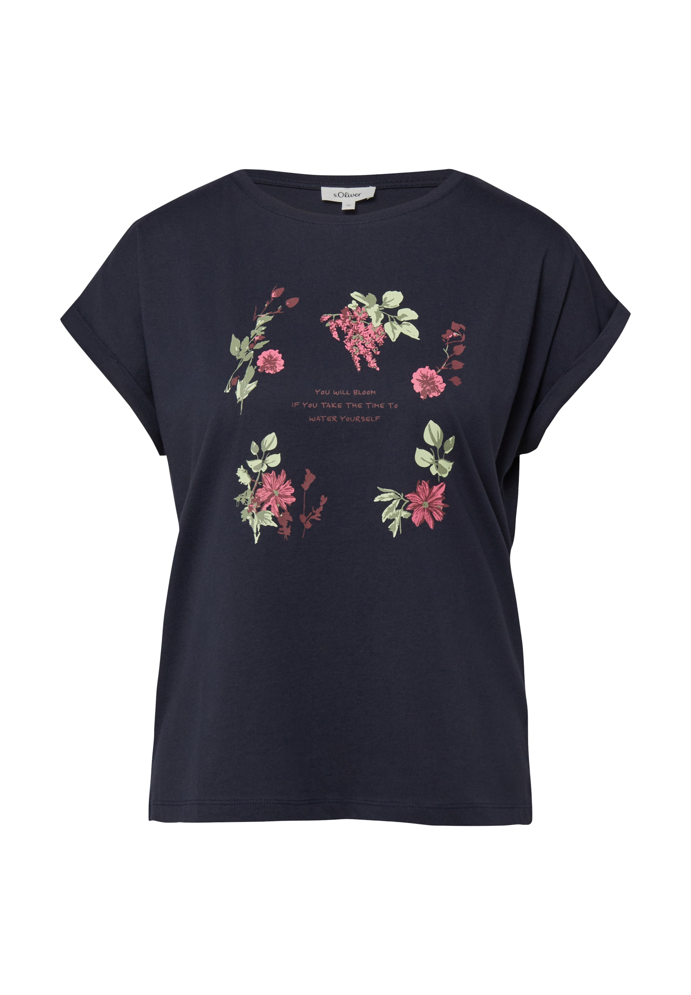 s.Oliver T-Shirt in Blau: Vorderseite