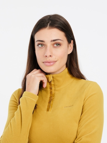 PROTEST Sportief sweatshirt 'MUTEZ' in Geel