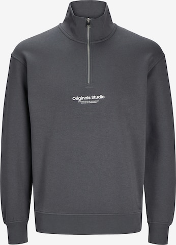 JACK & JONES Bluzka sportowa 'JWHVESTERBRO' w kolorze szary: przód