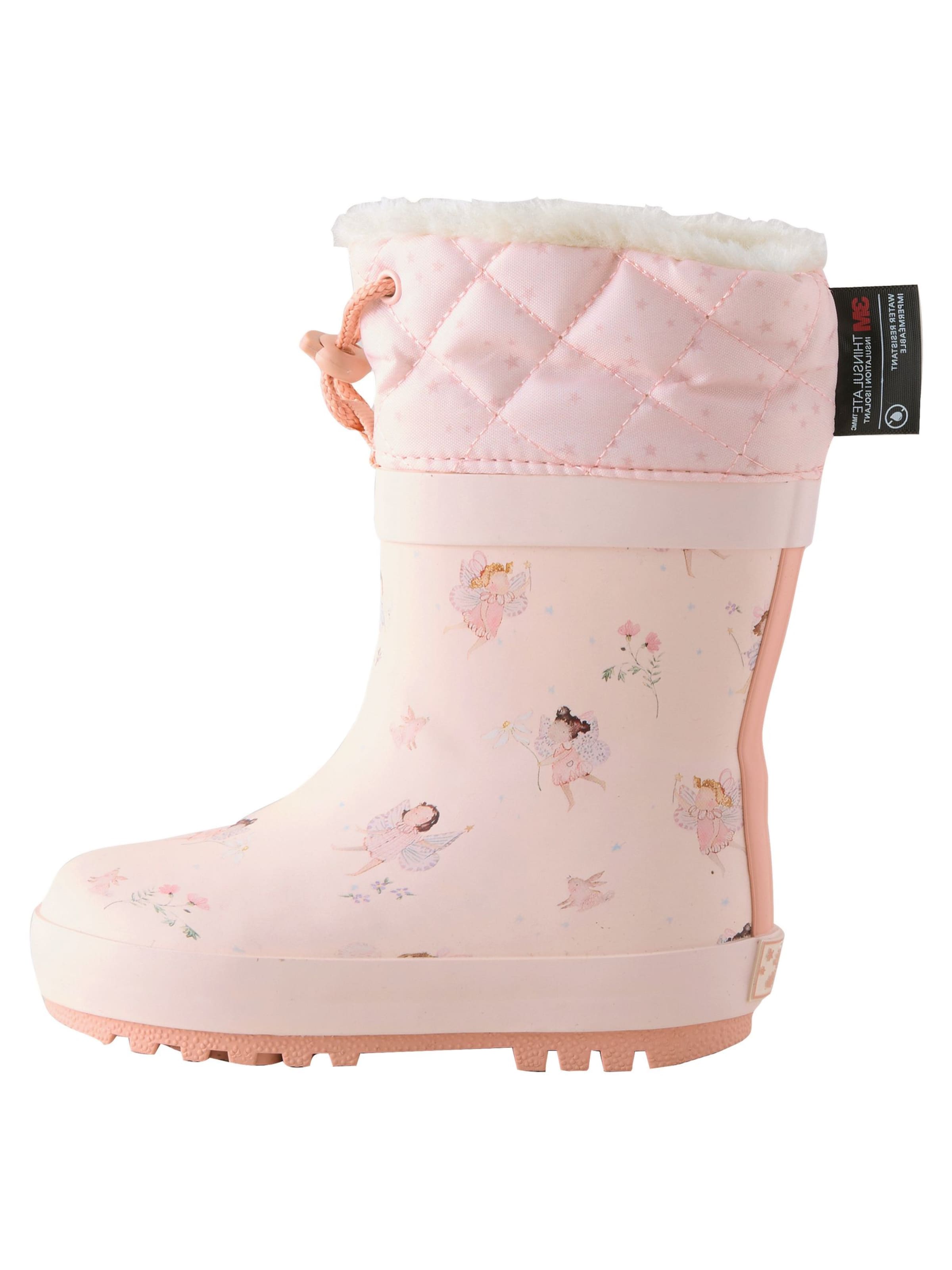 Next Гумени ботуши в розово: отпред