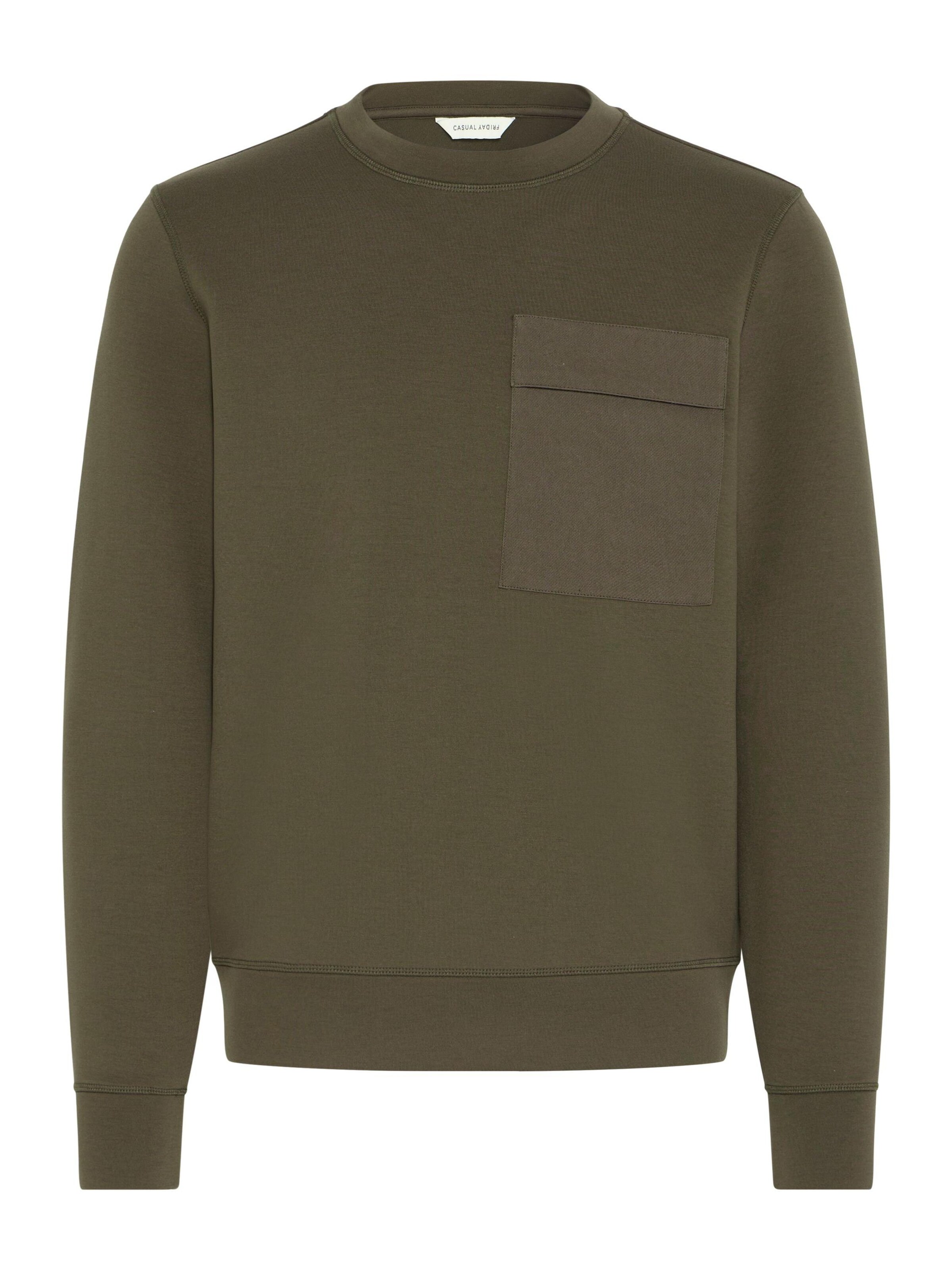 Casual Friday - Pullover ' CFVIDAR ' em cinzento: frente