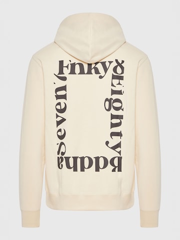 Sweat-shirt Funky Buddha en beige