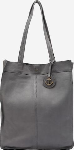Harbour 2nd Shopper 'Anchr Love Elbe 1' in Grau: Vorderseite