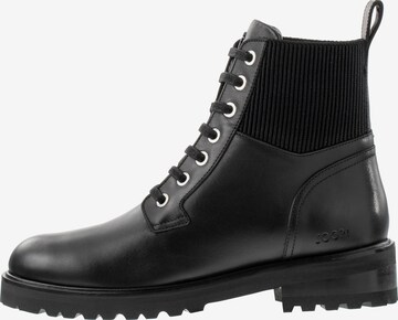 JOOP! Lace-Up Ankle Boots in Black