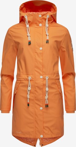 NAVAHOO Weatherproof jacket 'Tropical Storm' in Orange