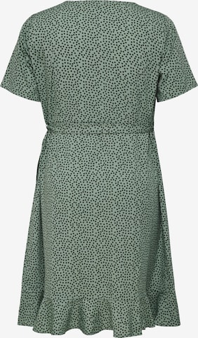 ONLY Carmakoma فستان 'LIVIA' بلون أخضر