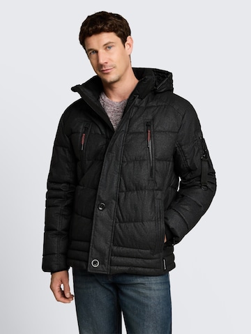 TOM TAILOR Winterjacke in Grau: Vorderseite