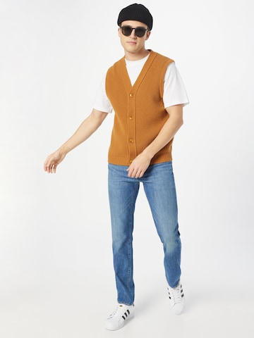 dzeltens LEVI'S ® Veste 'Rincon Button Down Vest'