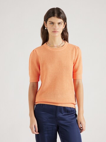 VILA Sweater 'DALO' in Orange: front