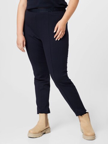 Skinny Leggings 'Audrey' di Tommy Hilfiger Curve in blu: frontale