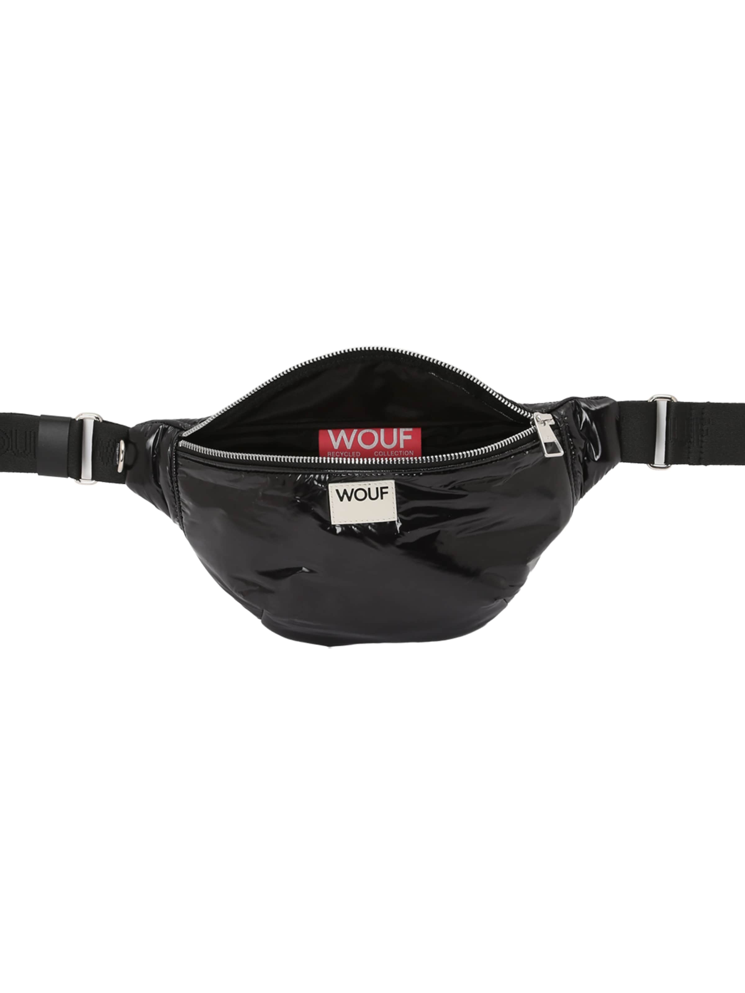 Marsupio 'Glossy' di Wouf in nero