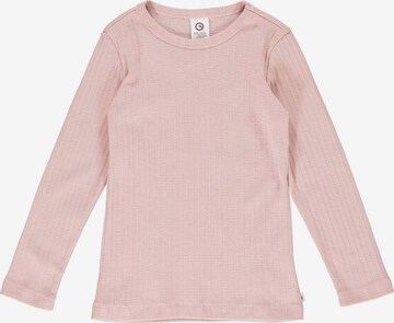 Müsli by GREEN COTTON Shirt 'Pointel T' in Pink: predná strana