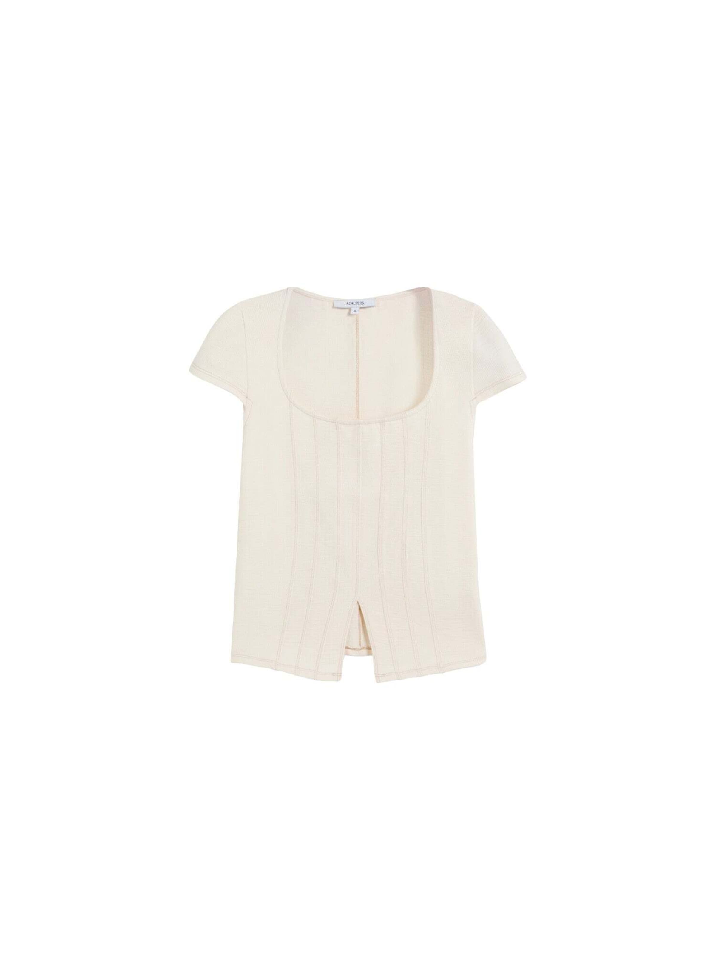 T-shirt ' ' Scalpers en beige : devant
