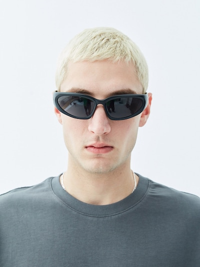 VAMOS CLO Shirt in Light blue / Grey, Item view